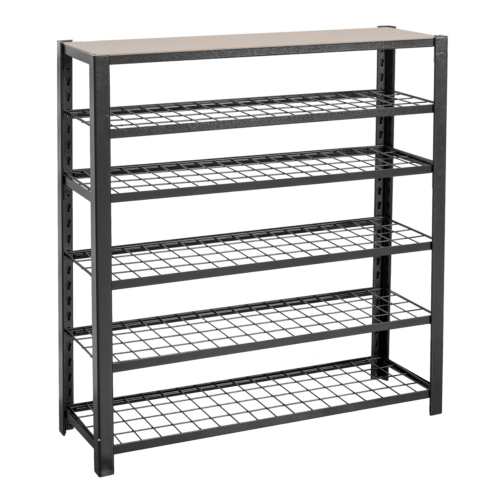 Handy Storage Boltless 6 Shelf Tote Unit Black 950x900x270mm