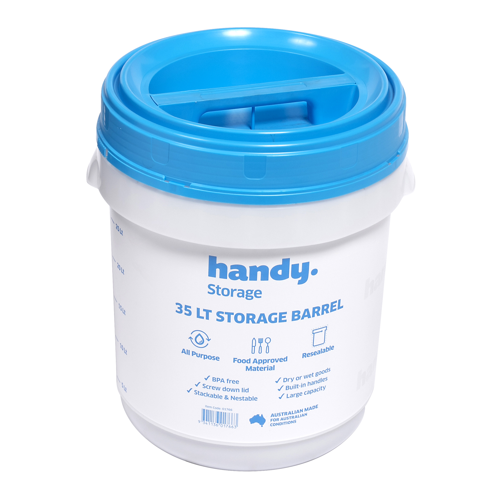 Handy Storage 35L Storage Barrel