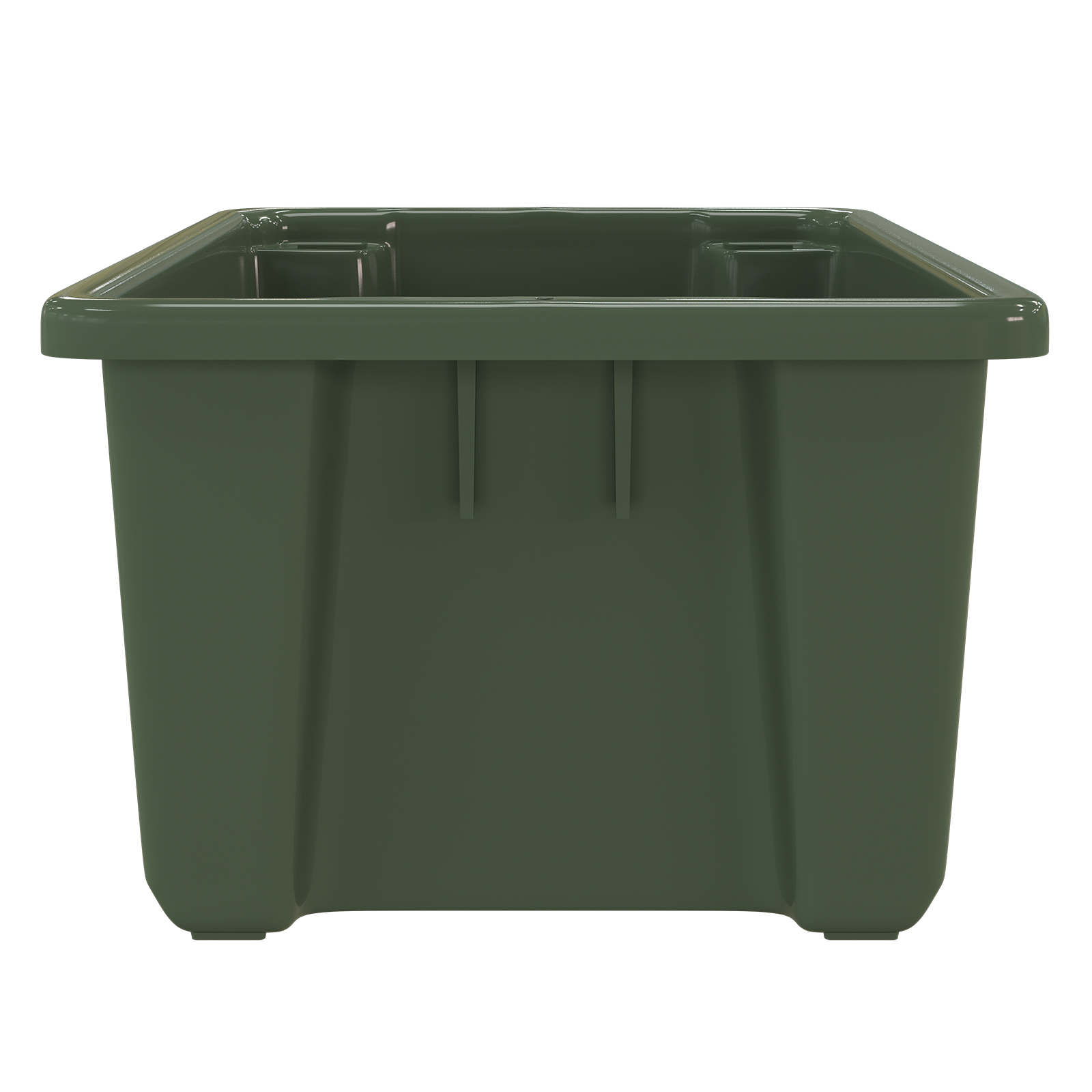 Handy Storage 54L Khaki Heavy Duty Storage Crate