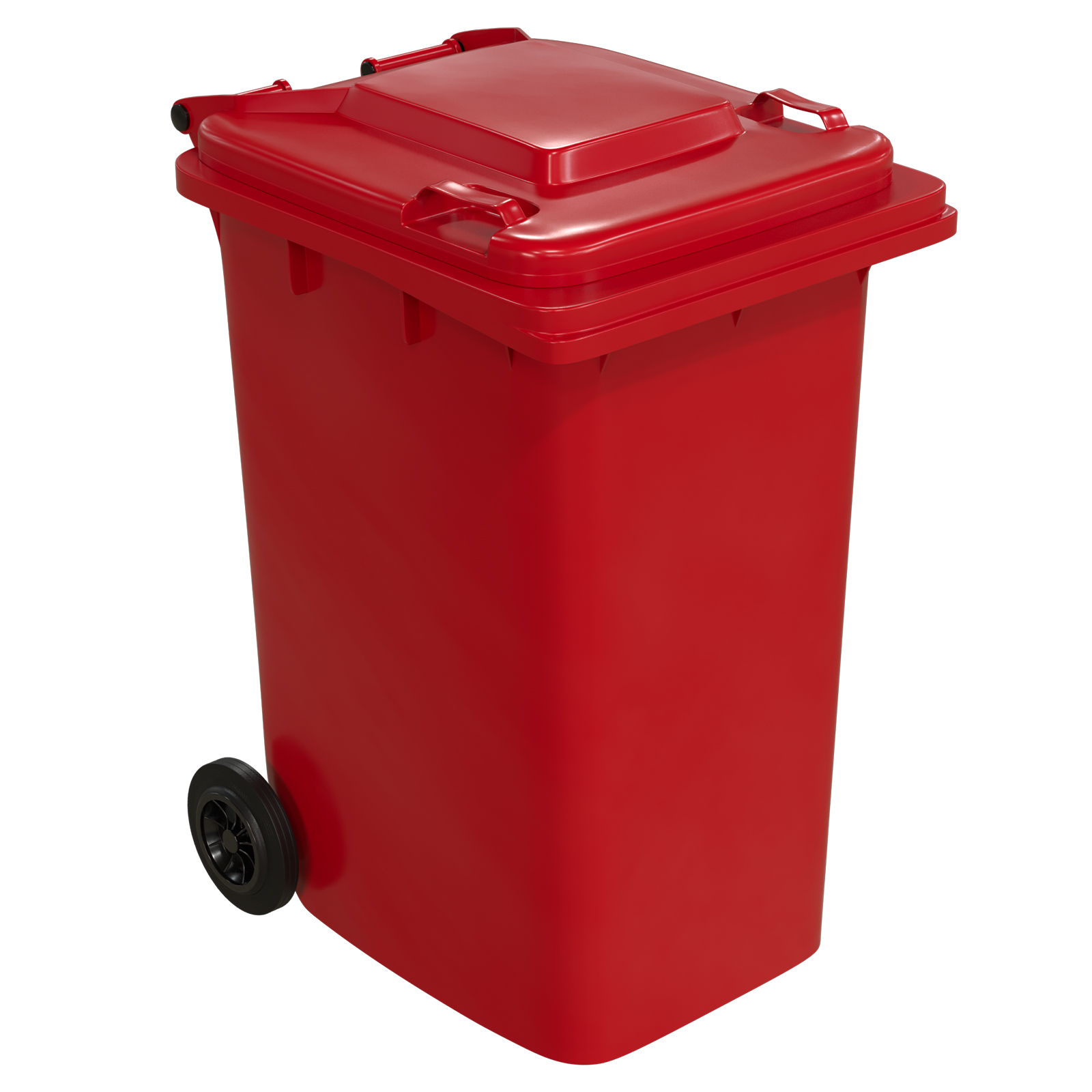 Handy 240L Red Wheelie Bin