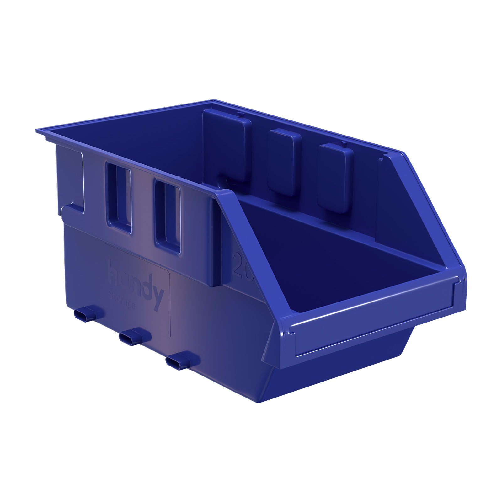 Handy Storage Size 20 Blue Plastic Storage Tote
