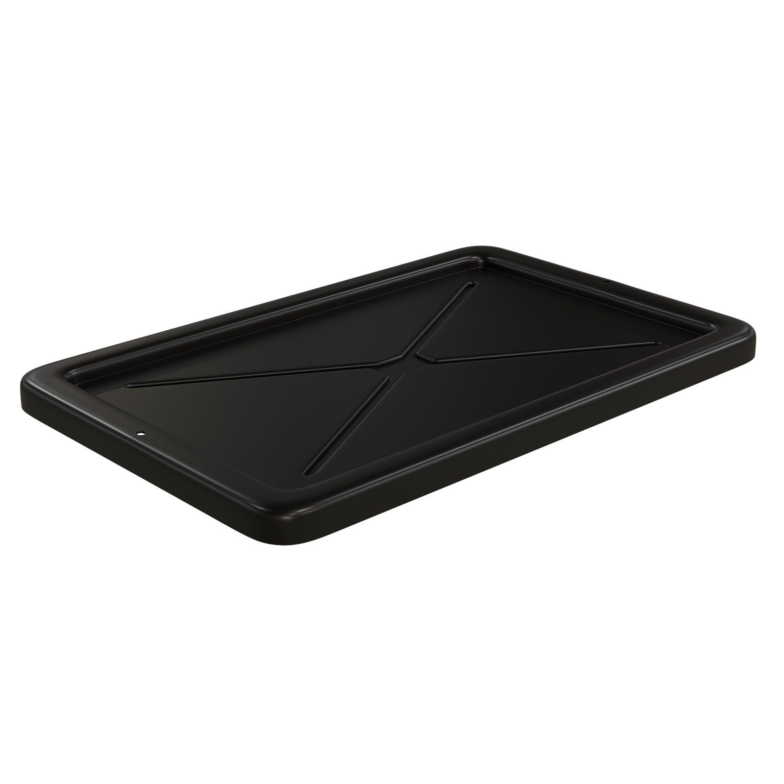 Handy Storage 30L, 54L & 70L Black Storage Crate Lid